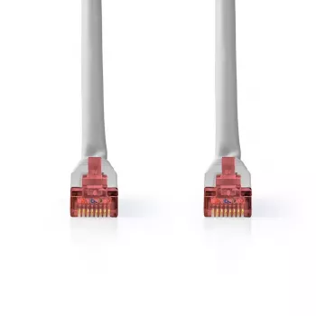 Tīkla kabelis Nedis CCGL85220GY20 RJ-45 Cat6 2 m Pelēks