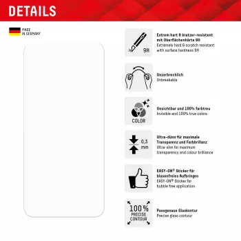 Displex Smart Glass (9H) Samsung Galaxy A24/A25 5G, montāžas uzlīme, nesalaužams