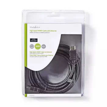 HDMI kabelis Nedis CVGB34000BK50 5m HDMI Type A vīrietis pret vīrieti 10.2 Gbit/s