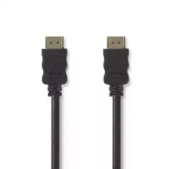 HDMI kabelis Nedis CVGB34000BK50 5m HDMI Type A vīrietis pret vīrieti 10.2 Gbit/s