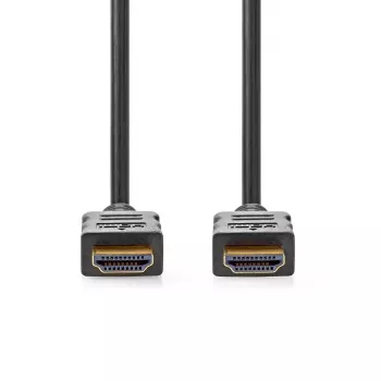 HDMI kabelis Nedis CVGL34060BK30 3 m, Type A vīrietis-vīrietis, apzeltīti kontakti