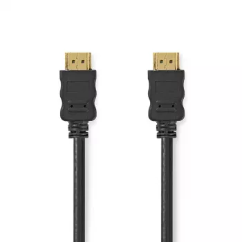 HDMI kabelis Nedis CVGL34060BK30 3 m, Type A vīrietis-vīrietis, apzeltīti kontakti
