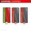 Displex ekrāna aizsargstikls + maciņš Samsung Galaxy S25 Ultra, EASY-ON® Eco montāžas rāmis, skrāpējumiem izturīgs