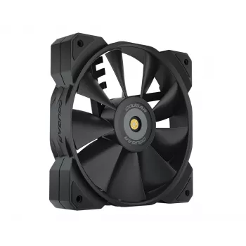 COUGAR Case MHP 120 ventilators, melns