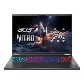 Portatīvais dators Acer Nitro 16S AI AN16S-61-R597 — AMD Ryzen AI 5 340, 16 collu WUXGA (1920×1200), 16 GB DDR5, 1 TB SSD, NVIDIA GeForce RTX 5050, Windows 11 Home