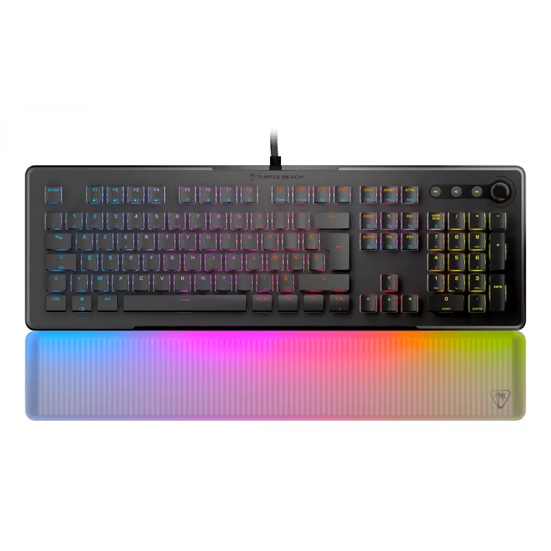 Turtle Beach Vulcan II Max tastatūra Gaming USB QWERTZ Melna