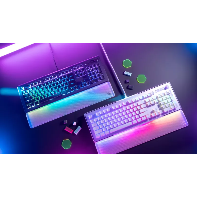 Turtle Beach Vulcan II Max tastatūra Gaming USB QWERTZ Melna