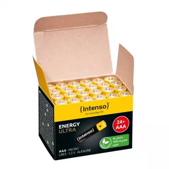 Vienreizējās lietošanas baterija Intenso Energy Ultra AAA (24 gab.)
