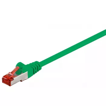Tīkla kabelis GOOBAY 95464 Cat6 S/FTP (S-STP) zaļš 0,5 m, RJ-45 uz RJ-45, 1000 Mbit/s