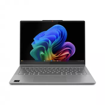 Lenovo IdeaPad 5 2-in-1 14Q8X9 Copilot+ PC Snapdragon X1P-42-100 Hibrids (2-in-1) 35,6 cm (14 collu) Skārienekrāns WUXGA 24 GB LPDDR5x-SDRAM 1 TB SSD Wi-Fi 7 (802.11be) Windows 11 Home Pelēks
