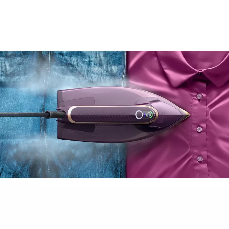 Gleznotājs Philips DST8040/30 — 3000 W, 0.35 L tvertne, SteamGlide Elite zole, vertikāls tvaiks