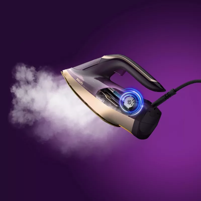 Gleznotājs Philips DST8040/30 — 3000 W, 0.35 L tvertne, SteamGlide Elite zole, vertikāls tvaiks