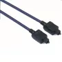 Audio kabelis Hama 00205131 1,5 m TOSLINK Melns Vīrietis-Vīrietis