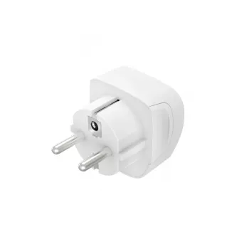 Hama 00223456 hibrids strāvas adapteris E/F universāls balts