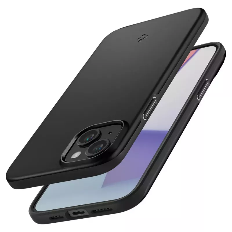 Spigen ACS06776 vāciņš iPhone 15 15.5 cm Melns