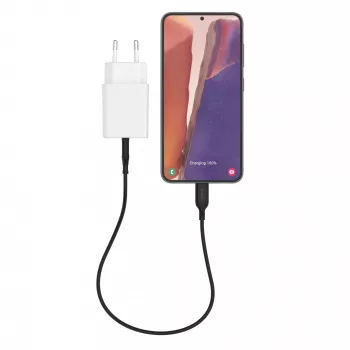 mophie essentials 20W USB-C PD sienas lādētājs balts