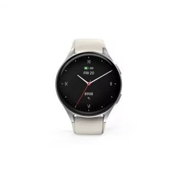 Hama Smartwatch 8900 3,35 cm (1,32 collu) AMOLED 42 mm Digitāls 466 x 466 pikseļi Skārienekrāns Sudraba GPS