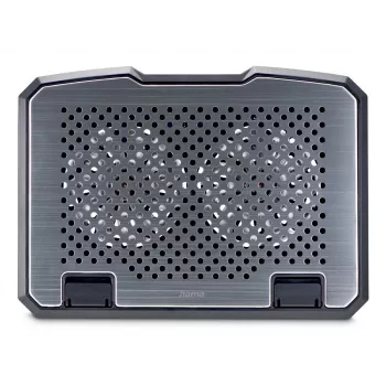 Hama alumīnija klēpjdatora dzesētājs 39,6 cm (15,6 collas) Melns