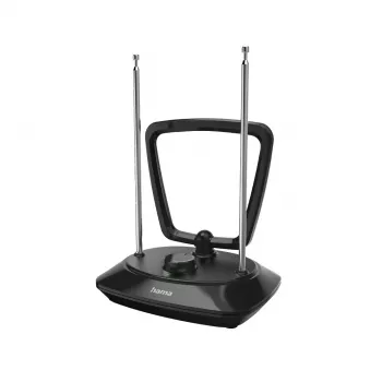 Iekštelpu antena Hama Classic 2m kabelis Melna 105x150x195mm