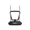 Iekštelpu antena Hama Classic 2m kabelis Melna 105x150x195mm
