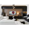 Iekštelpu antena Hama Classic 2m kabelis Melna 105x150x195mm