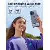 Power bank UGREEN 35338, 5000 mAh, pelēks, portatīvais akumulators viedtālrunim, vienas ierīces izvade