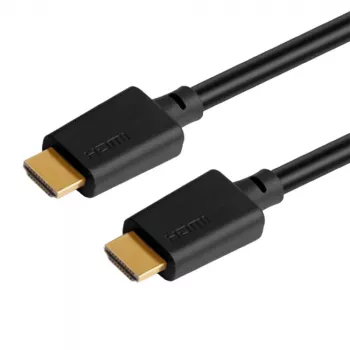 HDMI kabelis TECHLY ICOC HDMI21-8-030 3 m, HDMI Type A vīriešu–vīriešu, HDMI 2.1, 48 Gbit/s, apzeltīti kontakti, melns