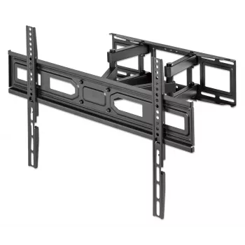 Manhattan TV un Monitoru Stiprinājums Sienas Pilna Kustība 1 Ekrāns 37-65 Melns VESA 100x100 līdz 600x400mm Maks. 40kg