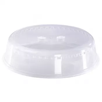 Mikroviļņu krāsns šļakatu vāks Hama Basic 26 cm caurspīdīgs plastmasa