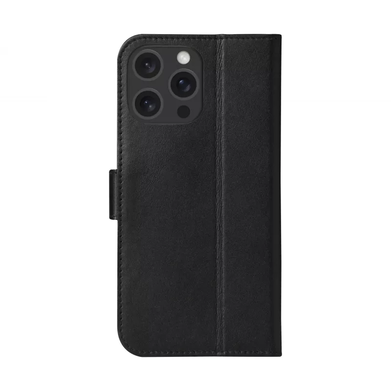Folio maciņš dbramante1928 iPhone 16 ProMax Melns 3 kabatiņas kartēm