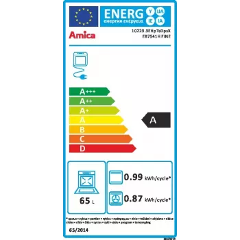 Iebūvējamā cepeškrāsns Amica EB7541H FINE, elektriskā