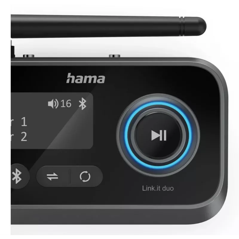 Hama Link.it duo 00205322 Bluetooth audio raidītājs/uztvērējs