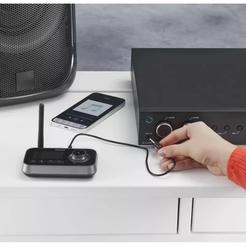 Hama Link.it duo 00205322 Bluetooth audio raidītājs/uztvērējs