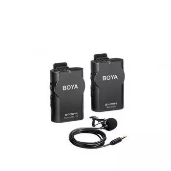 Bezvadu lavaliera mikrofona komplekts BOYA BY-WM4