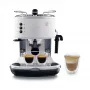 Espresso automāts De’Longhi ECO 311.W — manuāls, 15 bāri, 1.4 L ūdens tvertne, 2 krūzēm, siltuma uzturēšana, darba virsmas