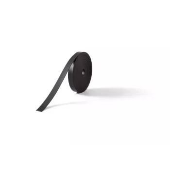 Nobo magnētiskā lente ar līmi 10mm x 10m, melna
