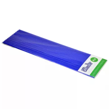 3D drukas materiāls 3Doodler PL02-ROYL 25 zili PLA pavedieni