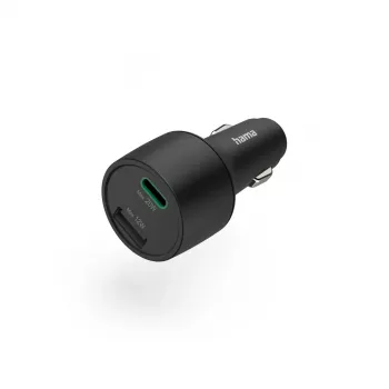 Hama 00201690 mobilās ierīces lādētājs automašīnai Melns Ātrā uzlāde