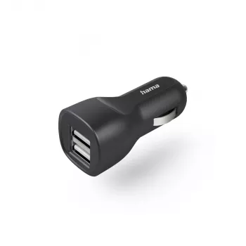 Hama 00201636 auto lādētājs viedtālrunim melns