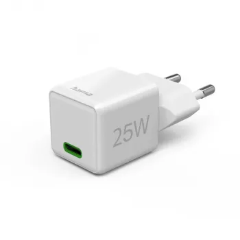 Hama 00201981 sienas lādētājs 25 W USB-C Quick Charge un Power Delivery balts