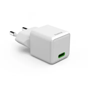 Lādētājs iekštelpām Hama 00201980 Ātrā uzlāde Balts USB Type-C
