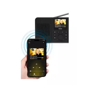 Personīgais radio Hama 00054257 ciparu uztvērējs DAB DAB+ FM 3W