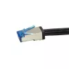 Tīkla kabelis LogiLink CQ7123S RJ-45 Cat6a 30 m Melns