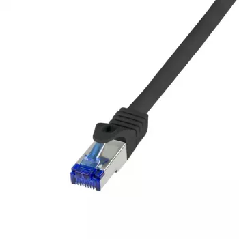 Tīkla kabelis LogiLink C6A143S RJ-45 Cat6a 50 m Melns