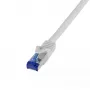 Tīkla kabelis LogiLink C6A142S RJ-45 Cat6a 50 m Pelēks