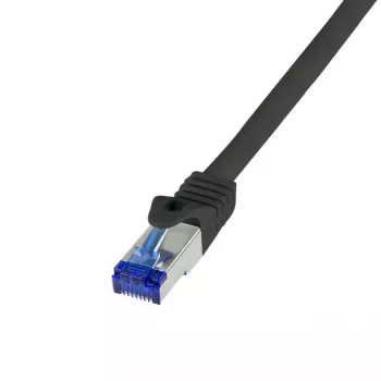 Tīkla kabelis LogiLink C6A093S RJ-45 Cat6a 10 m Melns
