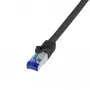 Tīkla kabelis LogiLink C6A123S 30m Cat6a S/FTP Melns