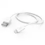 Hama uzlādes kabelis, USB-A – Lightning, 1 m, balts