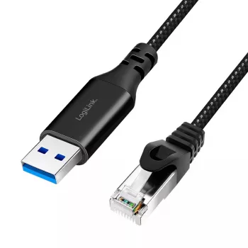 Tīkla kabelis LogiLink CU0404 RJ-45 Cat6 5 m Melns