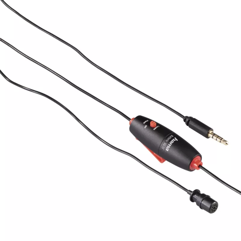Hama Smart Black Clip-on mikrofons